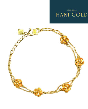 Rose Double Layer Bracelet